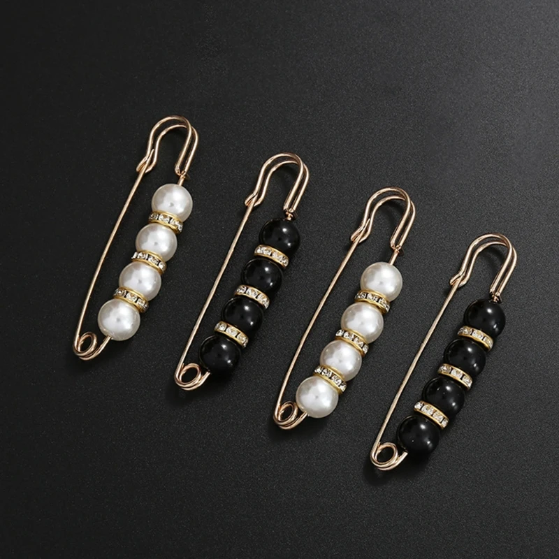 1 Set Vintage Imitation Pearl Beads Safety Pins Shiny Rhinestone Jewelry Brooch Shirts Dresses Cardigan Collar Sweater K3NF
1 Set Vintage Imitation Pearl Beads Safety Pins Shiny Rhinestone Jewelry Brooch Shirts Dresses Cardigan Collar Sweater K3NF