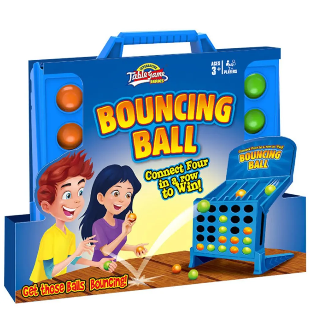 Bouncing Linking Shots Educational Toys Children'S Portable Jump Ball Four-Line Board Game Toy For Children
Bouncing Linking Shots Educational Toys Children'S Portable Jump Ball Four-Line Board Game Toy For Children