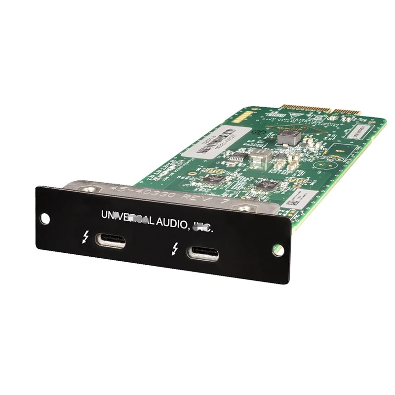 Apollo Thunderbolt 3 Option Card Rackmount Expansion for Professional Studio Audio Interface
Apollo Thunderbolt 3 Option Card Rackmount Expansion for Professional Studio Audio Interface