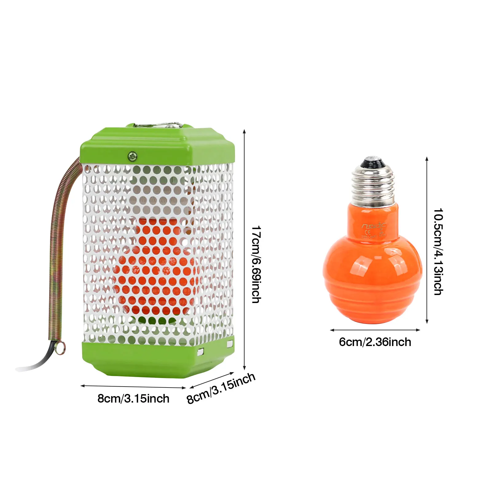 Pet Heating Light Anti-scalding For Reptile Animals Heater Brooder Bird Warmer Pet Cat Dog Warm Light Reptile Winter Supplies
Pet Heating Light Anti-scalding For Reptile Animals Heater Brooder Bird Warmer Pet Cat Dog Warm Light Reptile Winter Supplies