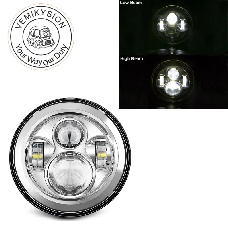 For Lada Niva 4X4 Suzuki Samurai 1PC LED Running Lights 60W H4 7inch Car Accessories H4 LED Headlight
For Lada Niva 4X4 Suzuki Samurai 1PC LED Running Lights 60W H4 7inch Car Accessories H4 LED Headlight