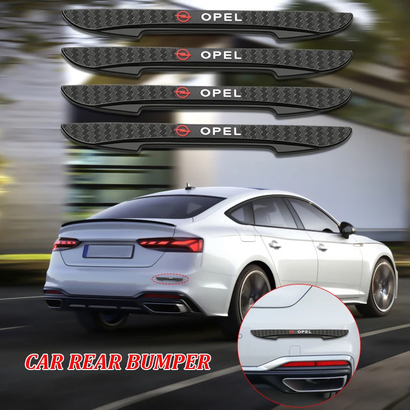 4PCS Car Logo Anti-Collision Strip Door Bumper Rear View Mirror Crash Protector Sticker For Opel Astra H G Insignia Mokka Zafira
4PCS Car Logo Anti-Collision Strip Door Bumper Rear View Mirror Crash Protector Sticker For Opel Astra H G Insignia Mokka Zafira