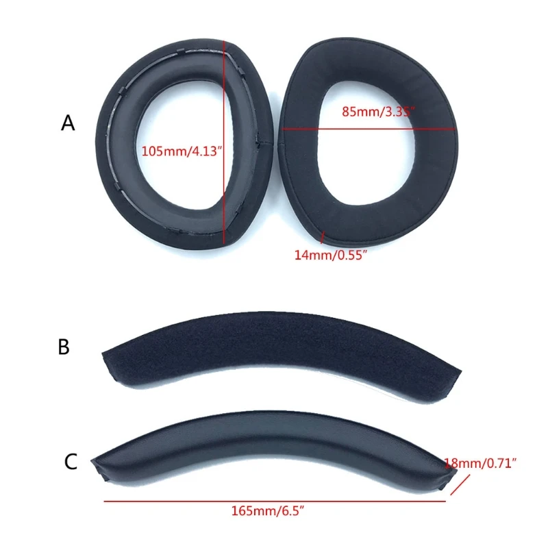 Headband Foam Ear Pads Cushions for HD700 Headphones High Quality Repair Protective Case
Headband Foam Ear Pads Cushions for HD700 Headphones High Quality Repair Protective Case