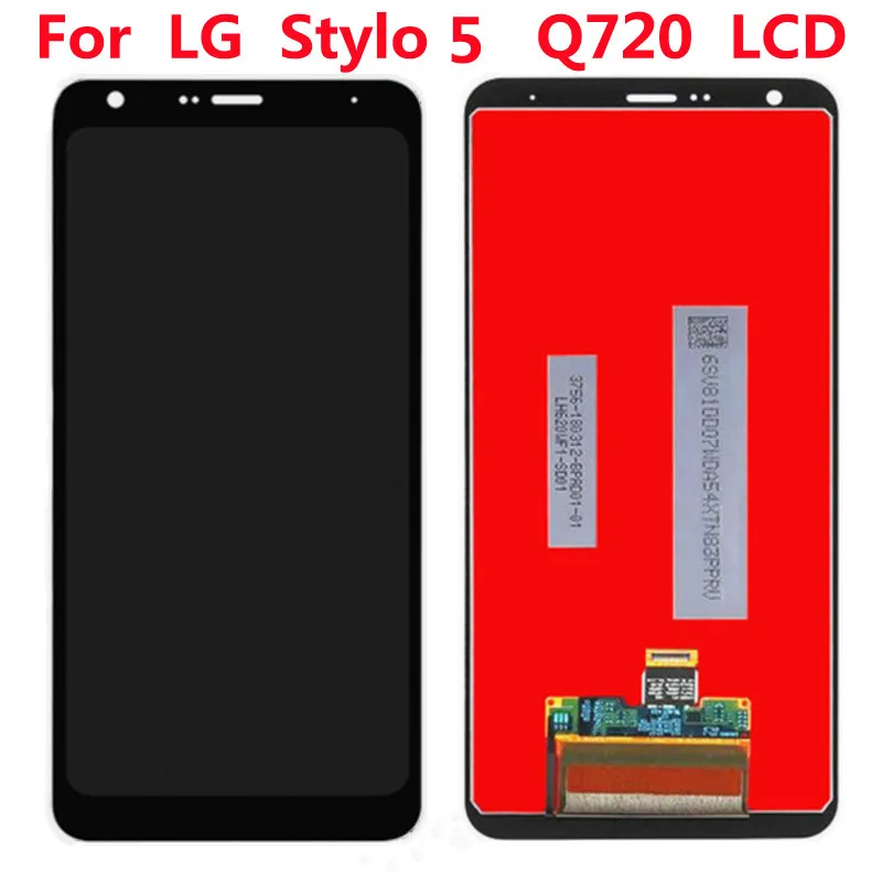 

6.2" For LG Stylo 5 Q720 LMQ720MS LMQ720TSW Q720CS LCD Display Touch Screen Digitizer Glass Panel Assembly