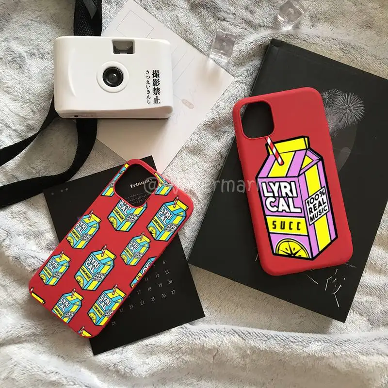 New Aliens Drink Lyrical Lemonade Phone Case For IPhone 7 8 6 6s Plus Xr X Xs 11 12 13 Pro Max Mini Red Candy Colors Cover Coque
New Aliens Drink Lyrical Lemonade Phone Case For IPhone 7 8 6 6s Plus Xr X Xs 11 12 13 Pro Max Mini Red Candy Colors Cover Coque