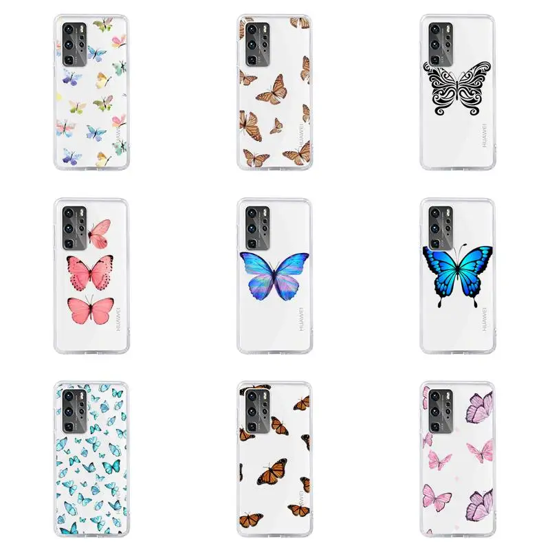 Vintage Butterfly Fashion Phone Case For Huawei P40 P30 P20 Mate Honor 10i 30 20 i 10 40 8x 9x Pro Lite Transparent Cover
Vintage Butterfly Fashion Phone Case For Huawei P40 P30 P20 Mate Honor 10i 30 20 i 10 40 8x 9x Pro Lite Transparent Cover