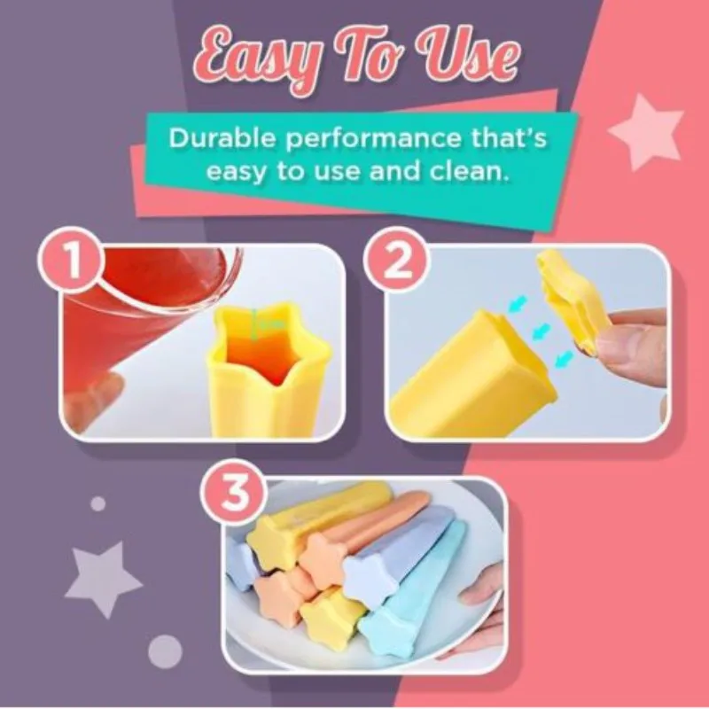 4PC Summer Popsicle Maker Lolly Mould Kitchen DIY Food-Grade Silicone Frozen Ice Cream Pop Mold Kitchen Accessories Dropshipping
4PC Summer Popsicle Maker Lolly Mould Kitchen DIY Food-Grade Silicone Frozen Ice Cream Pop Mold Kitchen Accessories Dropshipping