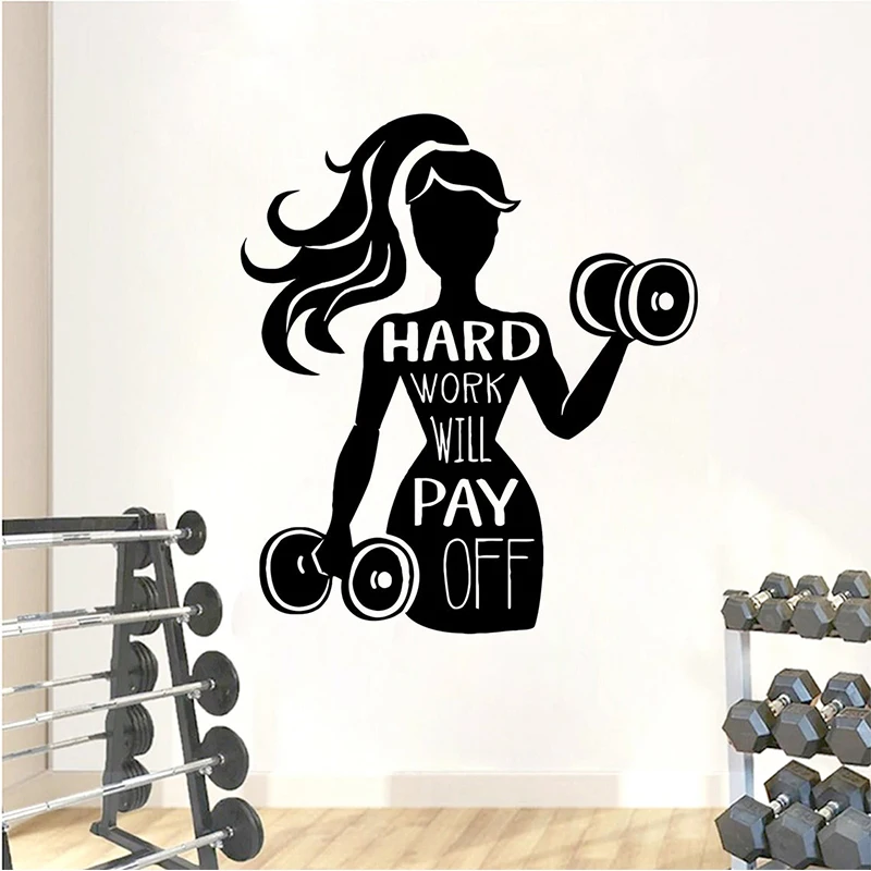 Woman Fitness Wall Decal Workout Wall Decal Gym Decor Girl Lifting Weights Kettle Bell Sports Workout Gym Vinyl Sticker E168
Woman Fitness Wall Decal Workout Wall Decal Gym Decor Girl Lifting Weights Kettle Bell Sports Workout Gym Vinyl Sticker E168