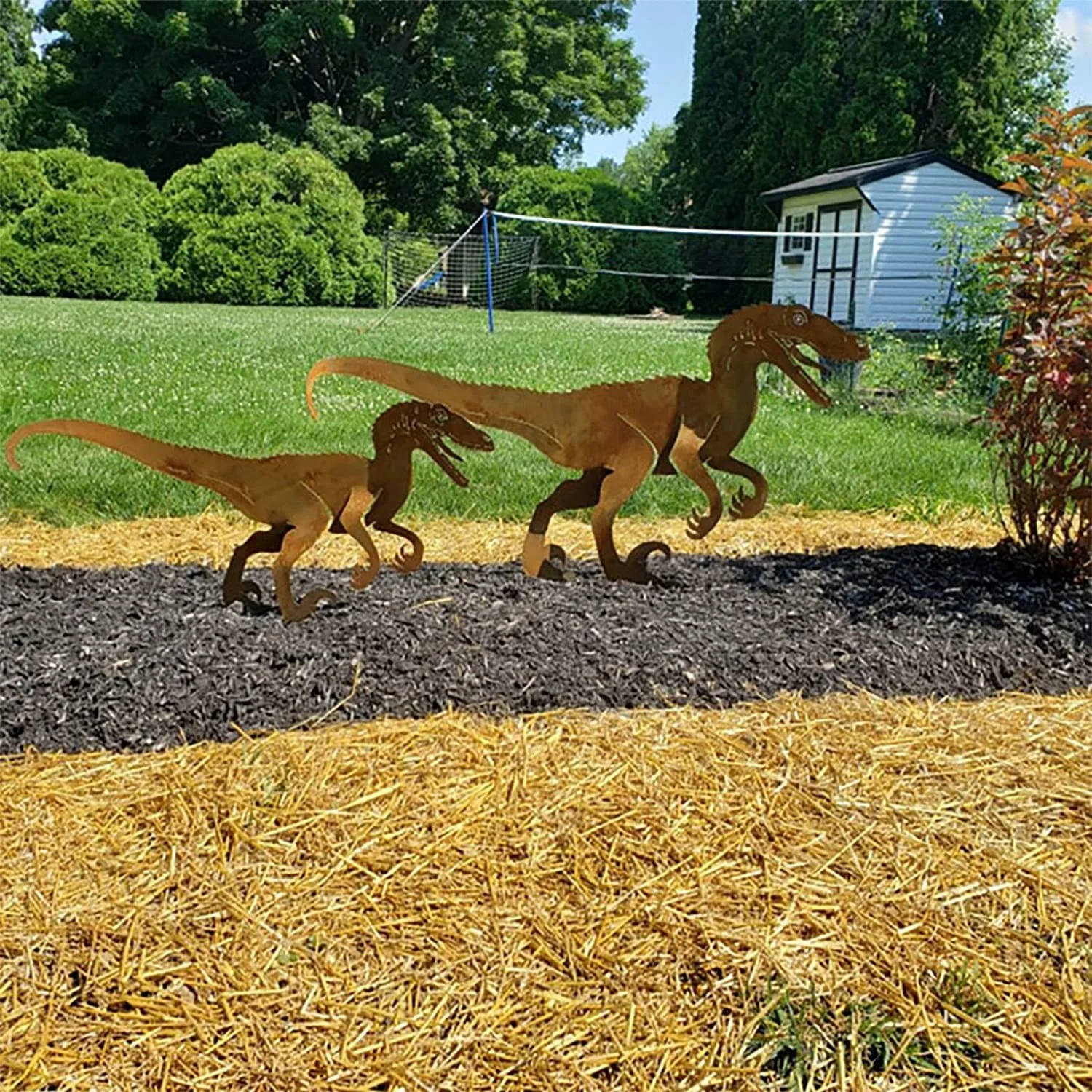 Dinosaur Decorative Art Silhouette Metal Animal Silhouette Art Courtyard Decor Garden Decoration Lawn Yard Outdoor Ornament #Y5 
Dinosaur Decorative Art Silhouette Metal Animal Silhouette Art Courtyard Decor Garden Decoration Lawn Yard Outdoor Ornament #Y5