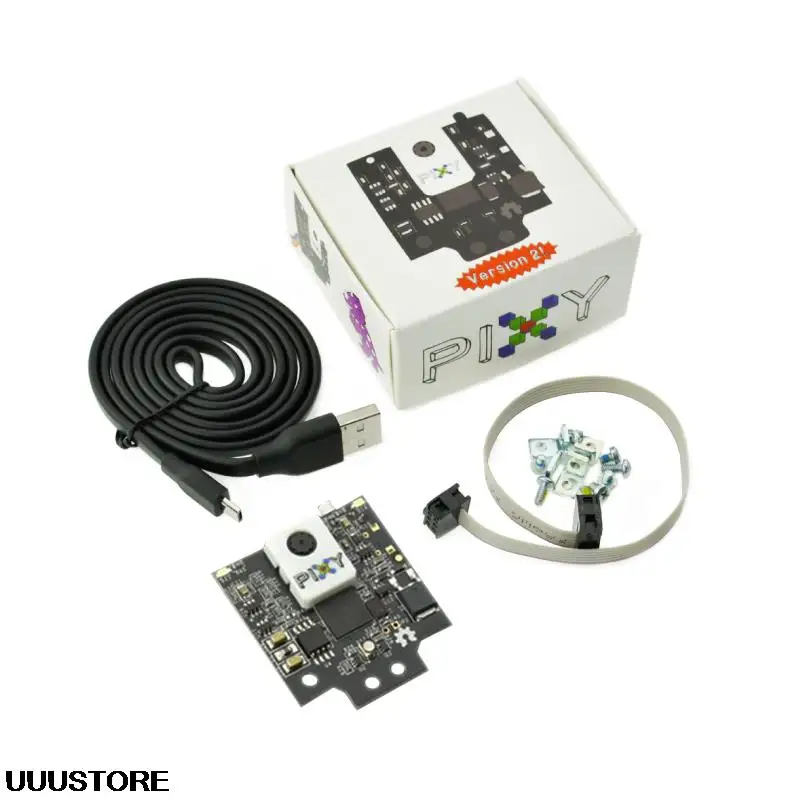 Pixy2 CMUcam5 Image Recognition Sensor/camera, LPC4330 204MHz Omnivision MT9M114 1296 x 976 for Arduino
Pixy2 CMUcam5 Image Recognition Sensor/camera, LPC4330 204MHz Omnivision MT9M114 1296 x 976 for Arduino