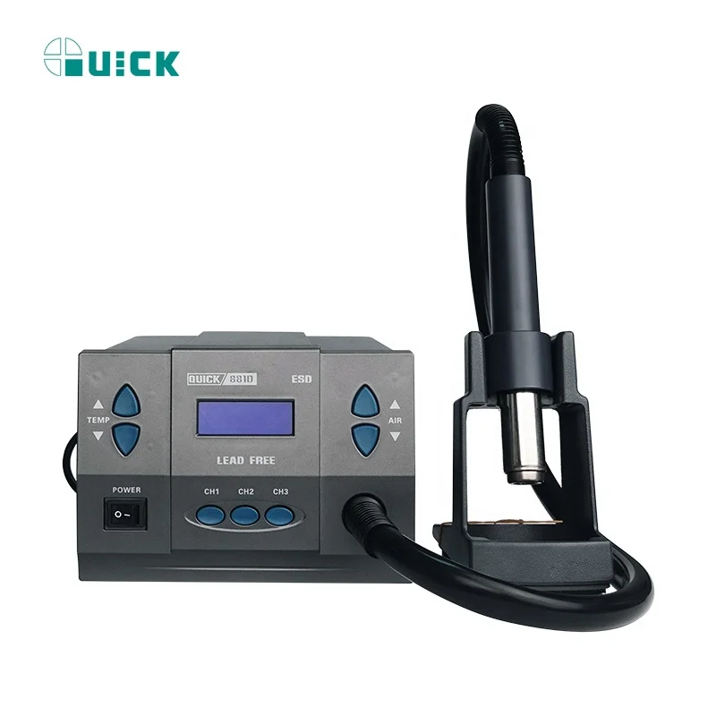 Паяльная станция Quick 881D, 110 В/220 В, 1300 Вт, Quick 861DW Flagship Edition BGA
Паяльная станция Quick 881D, 110 В/220 В, 1300 Вт, Quick 861DW Flagship Edition BGA