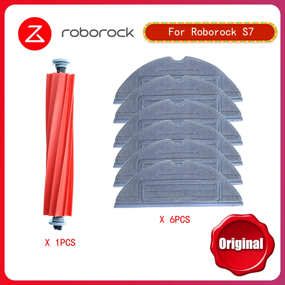 (Original)Replacement For XiaoMi Roborock T7S T7S PLUS S7 S7 Mopping Cloth Main Brush Roborock Robotic Vacuum Cleaner Parts
(Original)Replacement For XiaoMi Roborock T7S T7S PLUS S7 S7 Mopping Cloth Main Brush Roborock Robotic Vacuum Cleaner Parts