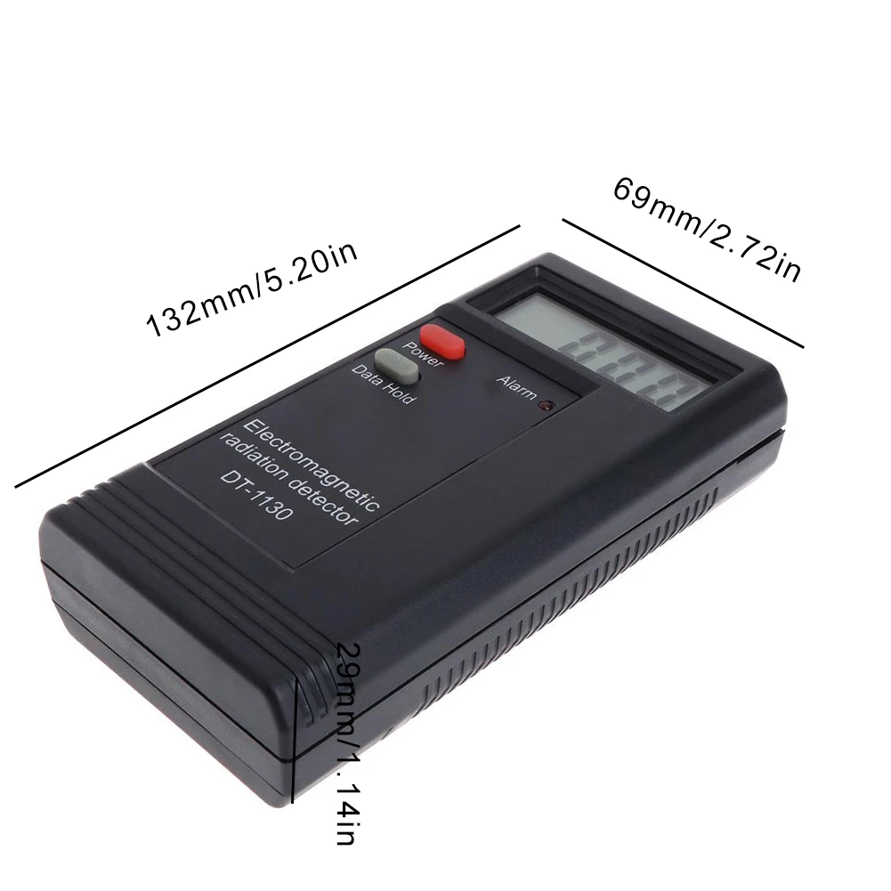 Electromagnetic Radiation Detector DT1130 Dosimeter Tester Audible Alarm Equipment (No Battery) High Frequency And Low Frequency
Electromagnetic Radiation Detector DT1130 Dosimeter Tester Audible Alarm Equipment (No Battery) High Frequency And Low Frequency