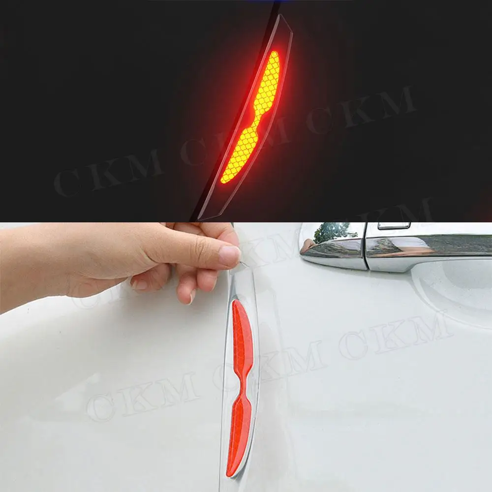 1 Set(4 PCS) Anti-collision And Anti-scratch Protection Reflective stickers and Warning Signs for Universal All Car Doors
1 Set(4 PCS) Anti-collision And Anti-scratch Protection Reflective stickers and Warning Signs for Universal All Car Doors
