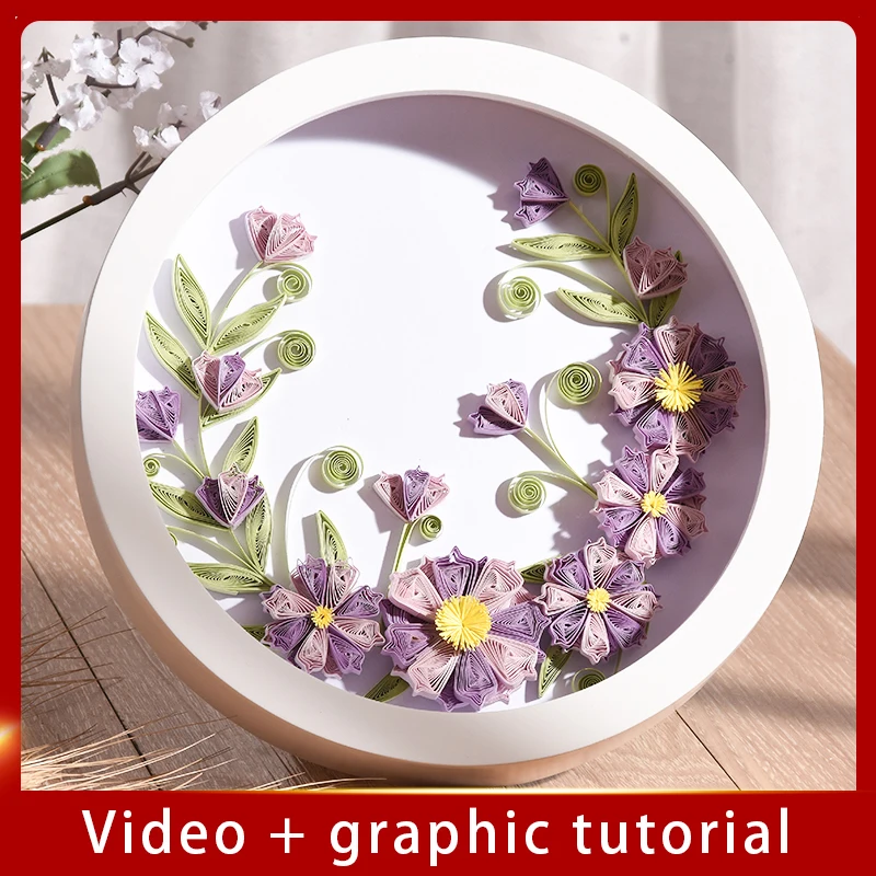 DIY Paper Quilling colored vellum Supplies Handmade decorative paper crafts origami paper pack gift quilling tools Material Kit
DIY Paper Quilling colored vellum Supplies Handmade decorative paper crafts origami paper pack gift quilling tools Material Kit