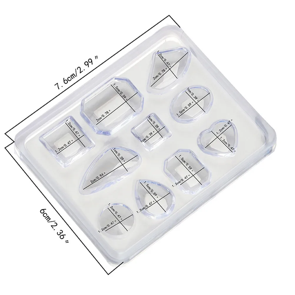 Making Pendant Mold Tool Mini Geometric Earring Jewelry Silicone Mold Handmade Resin Craft 1pc
Making Pendant Mold Tool Mini Geometric Earring Jewelry Silicone Mold Handmade Resin Craft 1pc