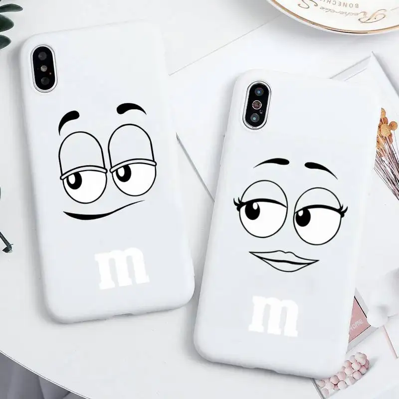M&Ms Chocolate Phone Case For iphone 13 12 11 Pro Max Mini XS 8 7 6 6S Plus X SE 2020 XR Candy white Silicone cover
M&Ms Chocolate Phone Case For iphone 13 12 11 Pro Max Mini XS 8 7 6 6S Plus X SE 2020 XR Candy white Silicone cover