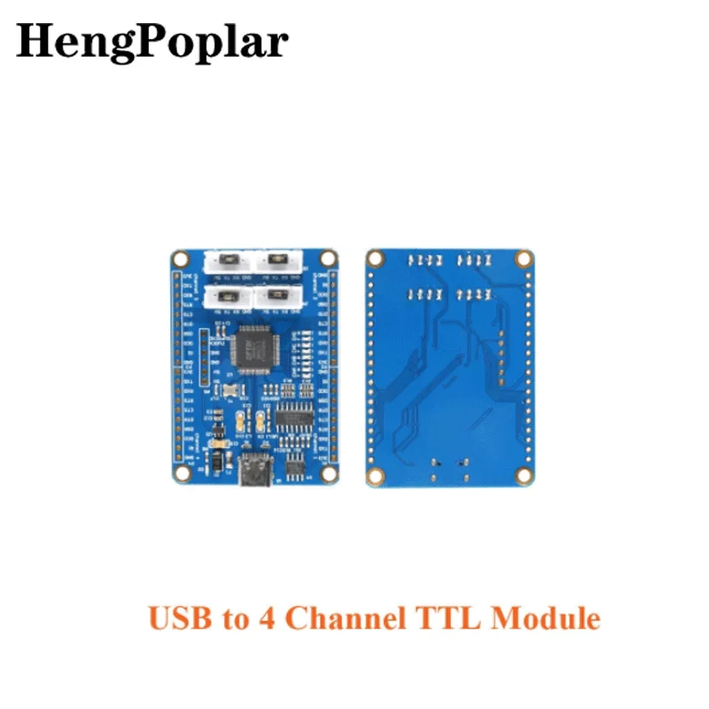 USB to FT4232HL 4 Channel TTL Serial Port Convertor Board Module USB to Multi-channel 5V 3.3V Elecfans
USB to FT4232HL 4 Channel TTL Serial Port Convertor Board Module USB to Multi-channel 5V 3.3V Elecfans