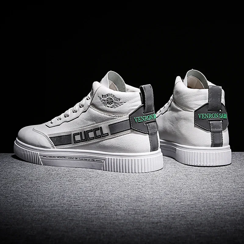 Men's Shoes Autumn 2021 New High-top Fashion Board Shoes Korean Version of The Trend Sports and Leisure Small White Tide Shoes
Men's Shoes Autumn 2021 New High-top Fashion Board Shoes Korean Version of The Trend Sports and Leisure Small White Tide Shoes