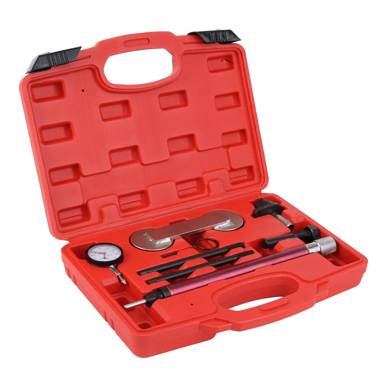 Samger T10171A Engine Timing Kits With Dial Indicator Precision Locking Tools for VW Audi 1.4/1.6FSi 1.4 TSi 1.2TFSi/FSi
Samger T10171A Engine Timing Kits With Dial Indicator Precision Locking Tools for VW Audi 1.4/1.6FSi 1.4 TSi 1.2TFSi/FSi