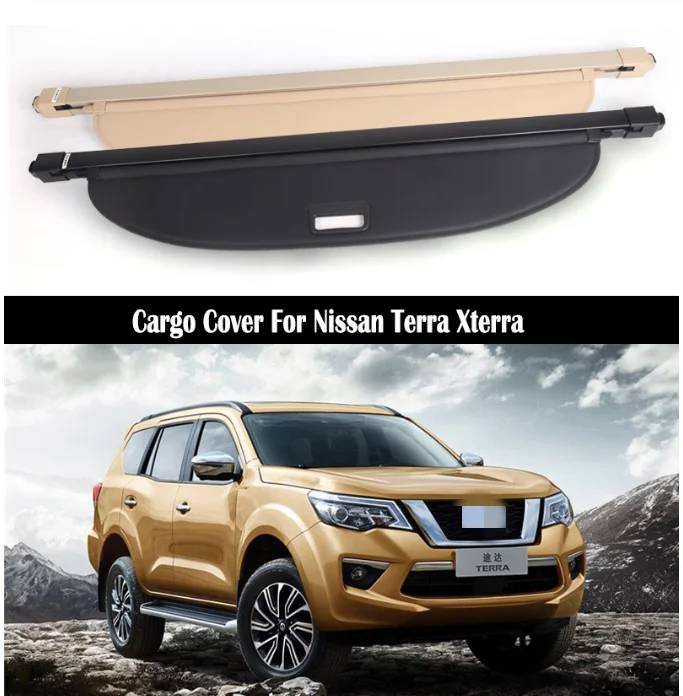 Задняя крышка груза для Nissan Terra Xterra 2018 2019, защитный экран для багажника, защитный козырек, автомобильные аксессуары
Задняя крышка груза для Nissan Terra Xterra 2018 2019, защитный экран для багажника, защитный козырек, автомобильные аксессуары