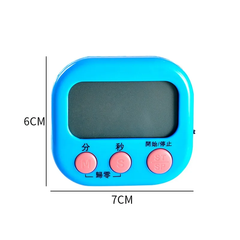 1PC Digital Kitchen Timer Magnetic Backing Stand Countdown Alarm Mini LCD Big Digits Loud Alarm For Cooking Baking Sports Games
1PC Digital Kitchen Timer Magnetic Backing Stand Countdown Alarm Mini LCD Big Digits Loud Alarm For Cooking Baking Sports Games