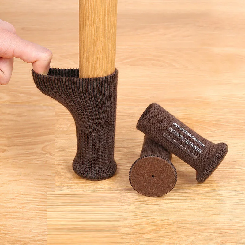 Stool leg non-slip protection package chair knitted material Chair foot cover protects the floor against scratches
Stool leg non-slip protection package chair knitted material Chair foot cover protects the floor against scratches
