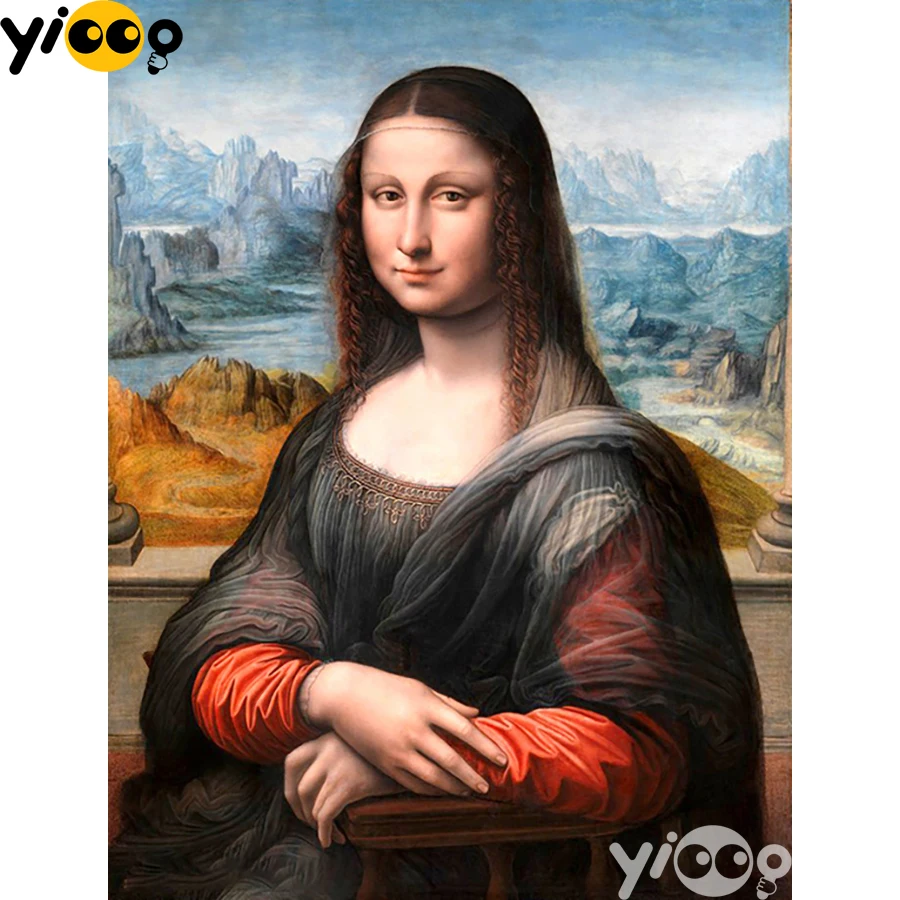 Full Square/Round Drill Diamond Painting Cross Stitch Embroidery Smiling Mona Lisa Rhinestone Mosaic Home Decor Gift AX2889
Full Square/Round Drill Diamond Painting Cross Stitch Embroidery Smiling Mona Lisa Rhinestone Mosaic Home Decor Gift AX2889