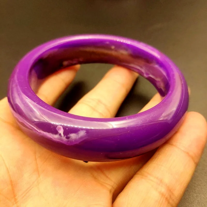 Chinese Natural Violet Hand-carved Wide Bar Jade Bracelet Fashion Boutique Jewelry Men and Women Purple Bracelet
Chinese Natural Violet Hand-carved Wide Bar Jade Bracelet Fashion Boutique Jewelry Men and Women Purple Bracelet