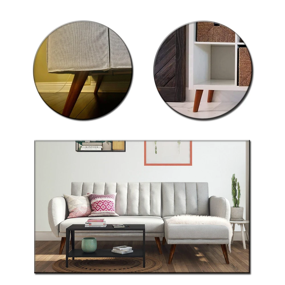 1/4PCS Solid Wood Oblique Furniture Legs Walnut Color Legs With Metal Footings Sofa Replacement Legs For Cabinet Couch Table
1/4PCS Solid Wood Oblique Furniture Legs Walnut Color Legs With Metal Footings Sofa Replacement Legs For Cabinet Couch Table
