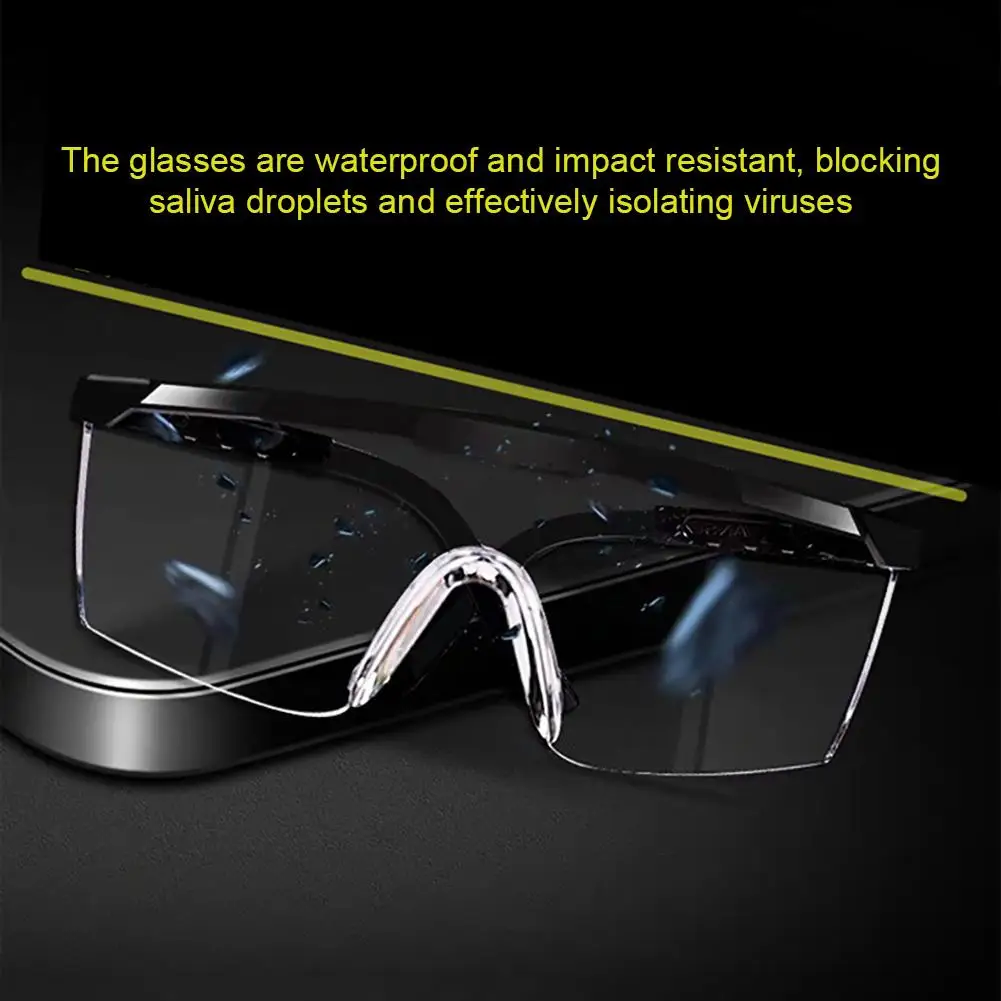 Dustproof Glasses Safety Protective Glasses Dust-proof Breathable Protection Goggles Unisex Waterproof Impact Resistant Glasses
Dustproof Glasses Safety Protective Glasses Dust-proof Breathable Protection Goggles Unisex Waterproof Impact Resistant Glasses