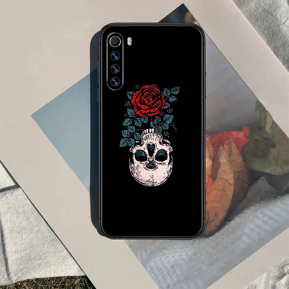 Skull and roses Phone Case For XIAOMI Redmi Note 5 7 8 T 9 6A 7A 8A 9S K 20 30 Pro black Etui Trend Prime Luxury Cell Soft Coque
Skull and roses Phone Case For XIAOMI Redmi Note 5 7 8 T 9 6A 7A 8A 9S K 20 30 Pro black Etui Trend Prime Luxury Cell Soft Coque