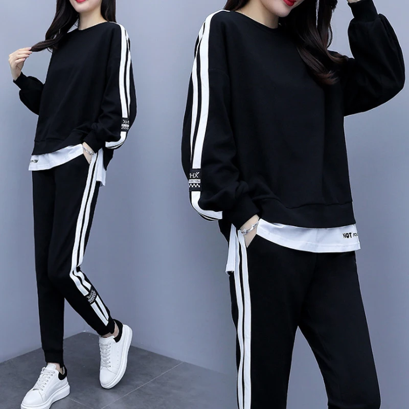 Женские осенние модные спортивные костюмы, повседневный однотонный спортивный костюм, женский облегающий Повседневный Спортивный костюм ...
Женские осенние модные спортивные костюмы, повседневный однотонный спортивный костюм, женский облегающий Повседневный Спортивный костюм ...