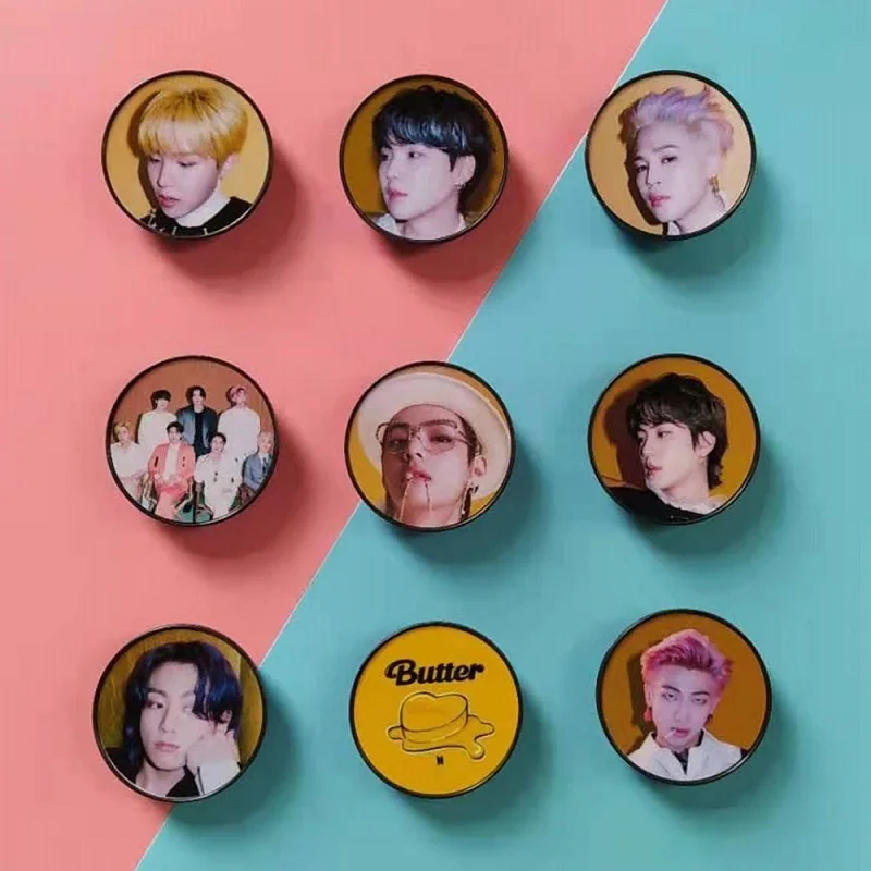 KPOP Bangtan Boys Butter Peripheral Mobile Phone Airbag Bracket Lazy Bracket ARMY Same Jewelry JK
KPOP Bangtan Boys Butter Peripheral Mobile Phone Airbag Bracket Lazy Bracket ARMY Same Jewelry JK
