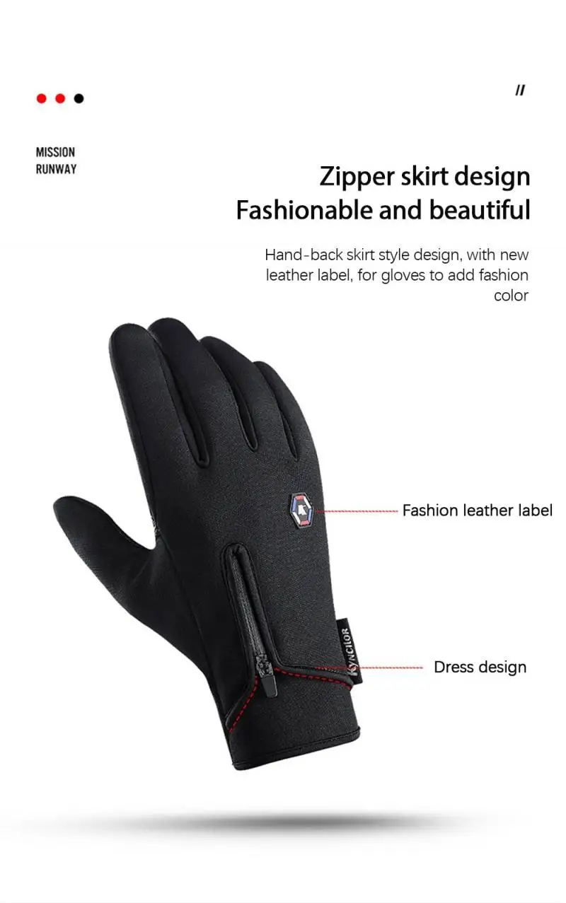 Winter Warm Touch Screen Fishing Man Gloves Waterproof Women Ski Army Cycling Windproof Non-Slip Fashion Black Gloves Lady
Winter Warm Touch Screen Fishing Man Gloves Waterproof Women Ski Army Cycling Windproof Non-Slip Fashion Black Gloves Lady