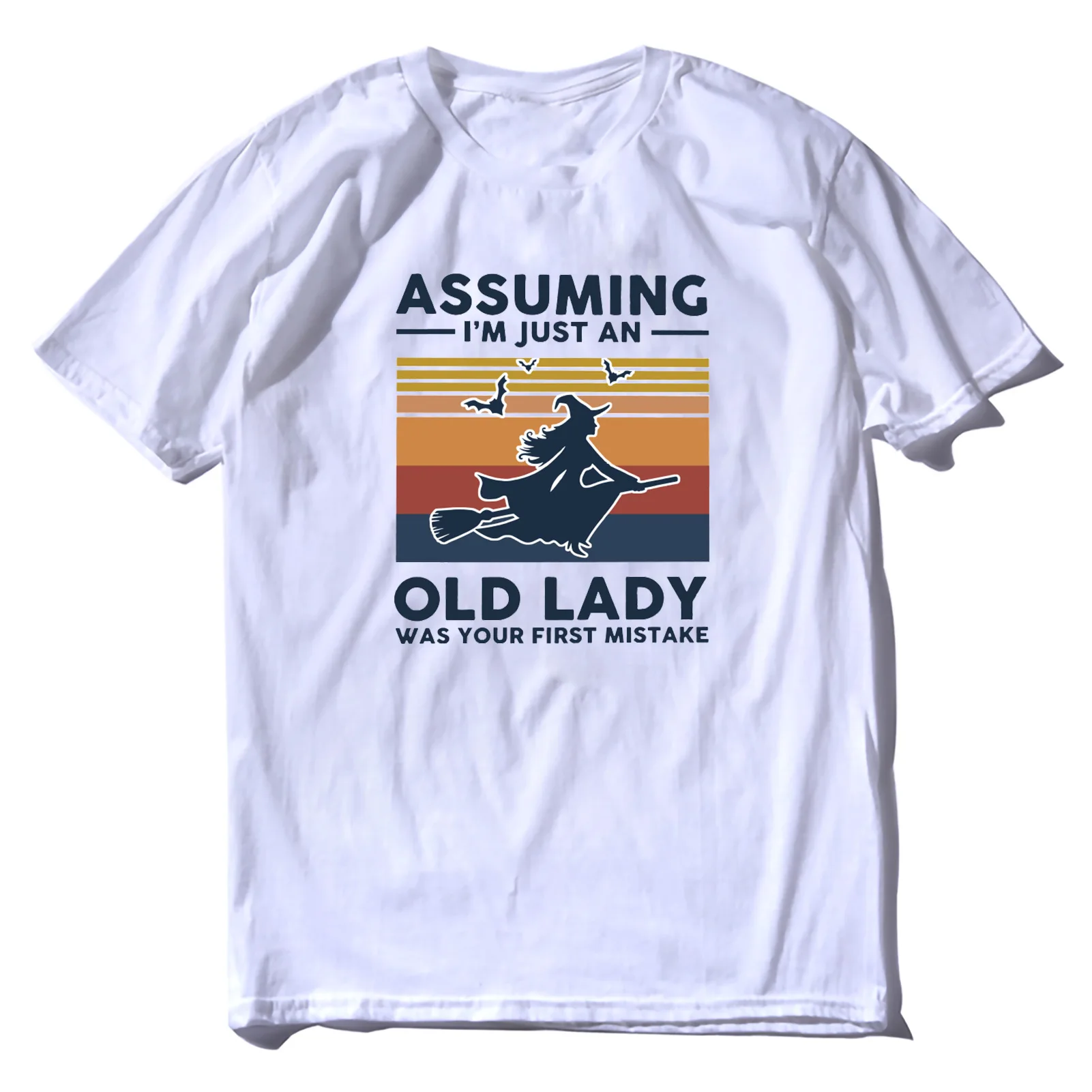 Assuming I'm Just An Old Lady Was Your First Mistake Vintage Men's T Shirt
Assuming I'm Just An Old Lady Was Your First Mistake Vintage Men's T Shirt