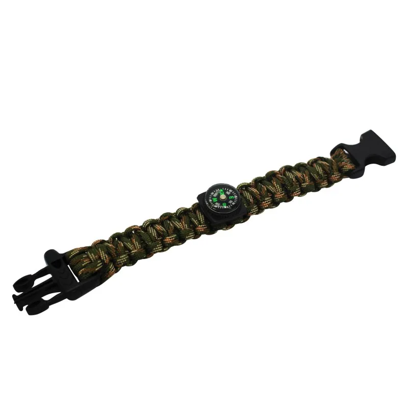 Outdoor Camping Rescue Paracord Bracelets Including Whistle Compass Men Hiking Emergency Rope Black Survival Buckles
Outdoor Camping Rescue Paracord Bracelets Including Whistle Compass Men Hiking Emergency Rope Black Survival Buckles