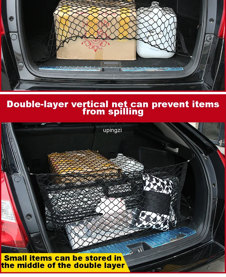 Car Trunk Storage Bag Elastic String Luggage Net Holder Pocket Vehicle supplies Nylon Mesh Nets Auto Back Rear Trunk Organizer
Car Trunk Storage Bag Elastic String Luggage Net Holder Pocket Vehicle supplies Nylon Mesh Nets Auto Back Rear Trunk Organizer