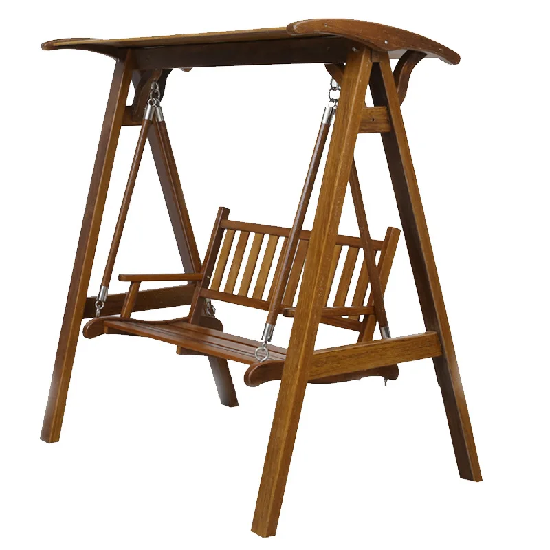 Solid Wood Outdoor Adult Double Swing Hanging Chair Balcony Garden Furniture Anticorrosive Wood Cradle Courtyard Decoration
Solid Wood Outdoor Adult Double Swing Hanging Chair Balcony Garden Furniture Anticorrosive Wood Cradle Courtyard Decoration