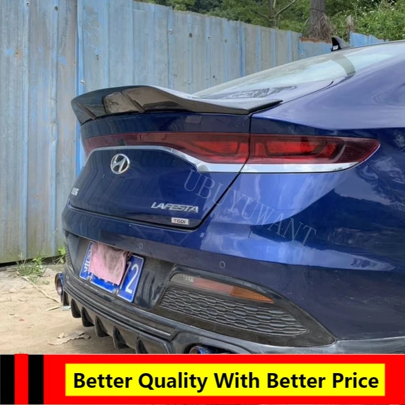 Fit For Hyundai LAFESTA 2018-2019 ABS / Carbon Fiber Exterior Rear Spoiler Tail Trunk Boot Wing Decoration Car Styling
Fit For Hyundai LAFESTA 2018-2019 ABS / Carbon Fiber Exterior Rear Spoiler Tail Trunk Boot Wing Decoration Car Styling