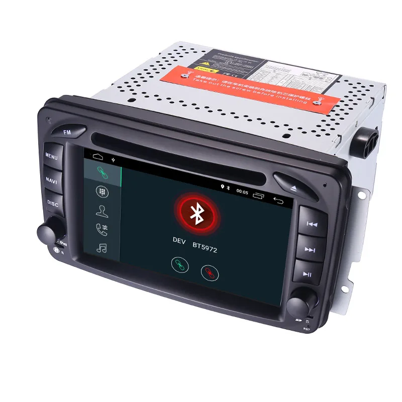 В наличии 7 &quotAndroid 10 0 автомобильный dvd плеер для Mercedes Benz CLK W209 W203 W463 Wifi 3G GPS Bluetooth