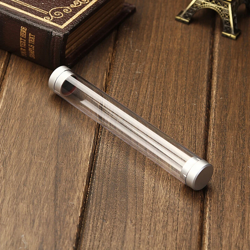 Plastic Transparent Cylinder Case Pen Bags Holder Storage Box Stationery Organizer School Office Use
Plastic Transparent Cylinder Case Pen Bags Holder Storage Box Stationery Organizer School Office Use