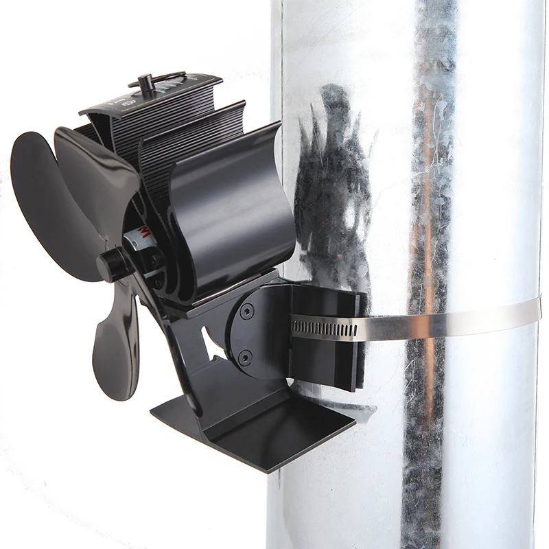 Black Fireplace 4 Blade Heat Powered Stove Fan Log Wood Burner Eco Fan Quiet Home Fireplace Fan Efficient Heat Distribution
Black Fireplace 4 Blade Heat Powered Stove Fan Log Wood Burner Eco Fan Quiet Home Fireplace Fan Efficient Heat Distribution