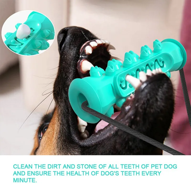 Dog Interactive Suction Cup Pet Bite Resistant Molar Stick Toy Dog Teeth Cleaning Training Toys Pet Puppy Interactive Supplies #
Dog Interactive Suction Cup Pet Bite Resistant Molar Stick Toy Dog Teeth Cleaning Training Toys Pet Puppy Interactive Supplies #