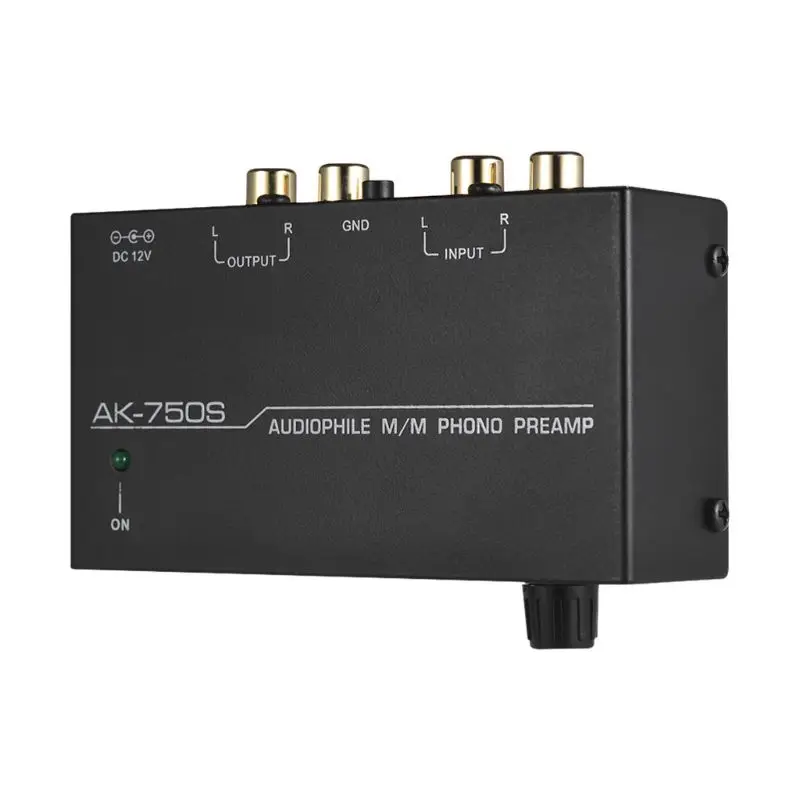 D57C Ak-750S Audiophile M/M Phono Preamp Amp with Level Control Preamplifier Amplifier RCA Input Output Interface US/EU Plug
D57C Ak-750S Audiophile M/M Phono Preamp Amp with Level Control Preamplifier Amplifier RCA Input Output Interface US/EU Plug