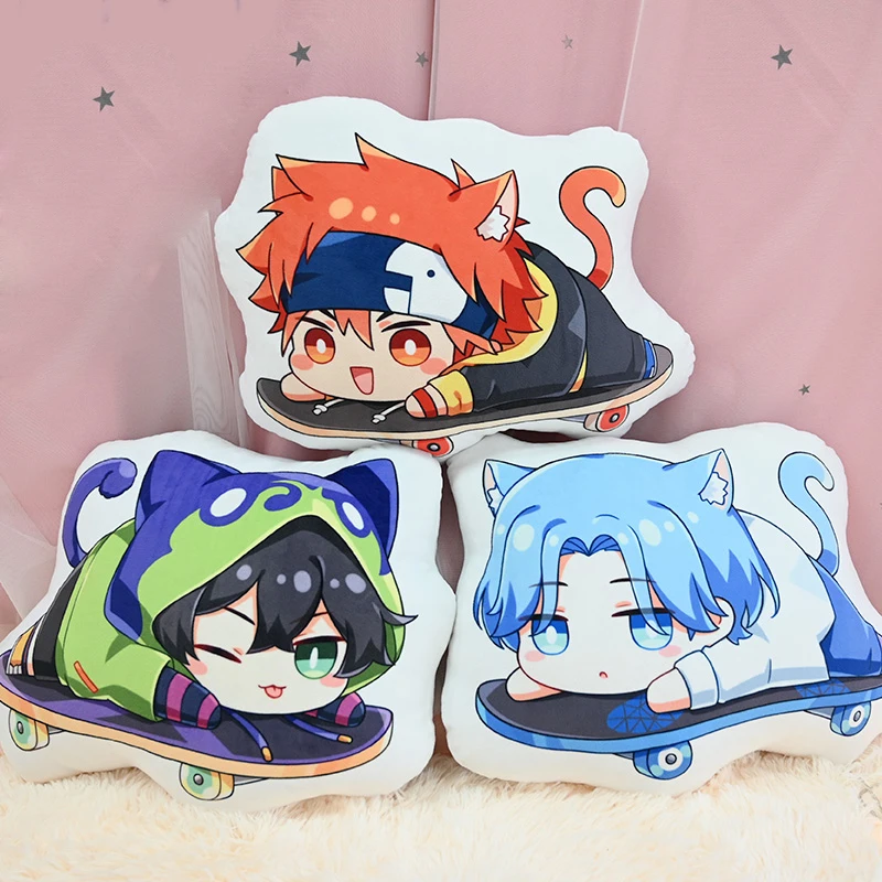 

Anime SK8 The Infinity SK EIGHT Reki Langa Hasegawa Snow Miya Plush Doll Cartoon Cosplay Cute Throw Pillow Gift