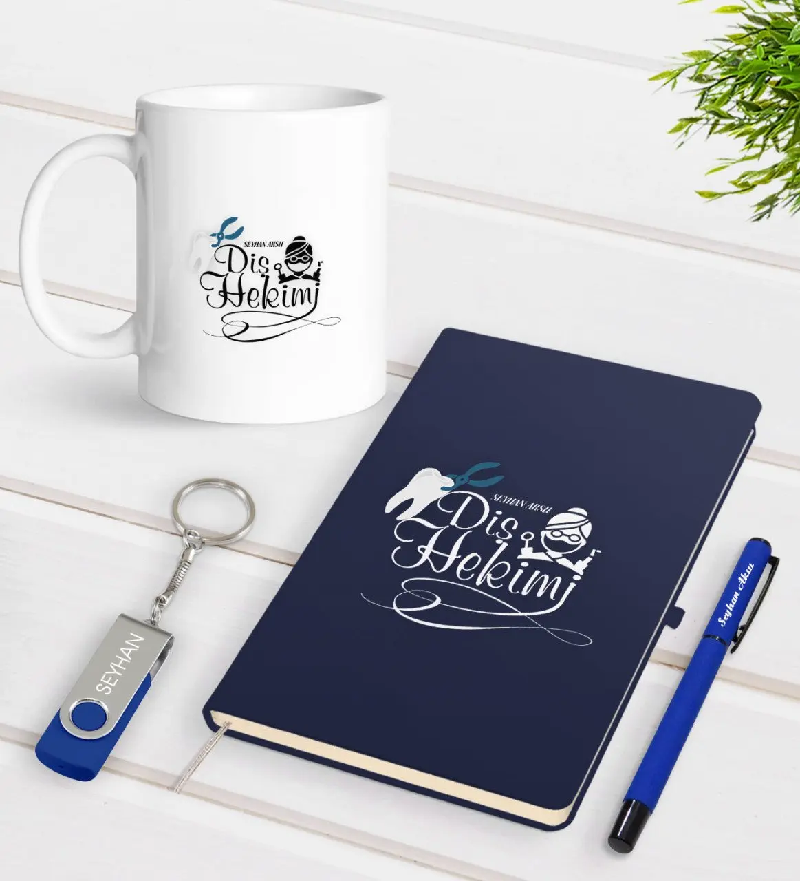 Персонализированные Стоматологическая тематические Темно-синие ручка для записной книжки чашка 32 ГБ памяти USB подарок Seti-2 
Персонализированные Стоматологическая тематические Темно-синие ручка для записной книжки чашка 32 ГБ памяти USB подарок Seti-2