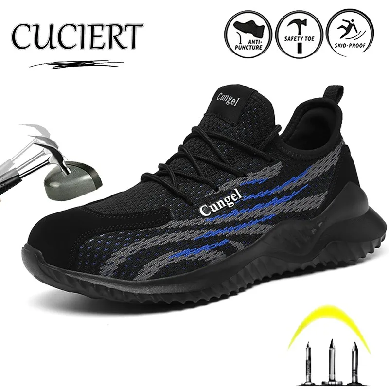 Men Steel-toed Boots Casual Sports Shoes Anti-puncture Drop-proof Protective Shoes Outdoor Work Shoes Casual Shoes Cycling Shoes
Men Steel-toed Boots Casual Sports Shoes Anti-puncture Drop-proof Protective Shoes Outdoor Work Shoes Casual Shoes Cycling Shoes