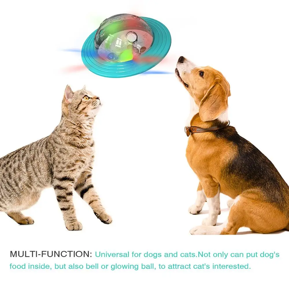 Cat Dog Interactive Toy IQ Treat Ball Smarter Leakage Food Toys Ball Pet Food Dispenser Dogs Playing Training Feeder Balls
Cat Dog Interactive Toy IQ Treat Ball Smarter Leakage Food Toys Ball Pet Food Dispenser Dogs Playing Training Feeder Balls