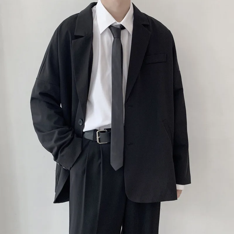 Spring Korean Blazer Men's Fashion Business Casual Dress Jacket Men Loose Solid Color Suit Jacket Mens Social Blazer Coat S-XL
Spring Korean Blazer Men's Fashion Business Casual Dress Jacket Men Loose Solid Color Suit Jacket Mens Social Blazer Coat S-XL